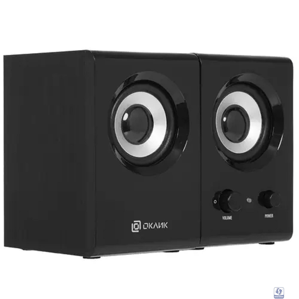 Oklick OK-160 2.0 черный 6Вт