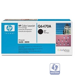 HP Q6470A Картридж , Black