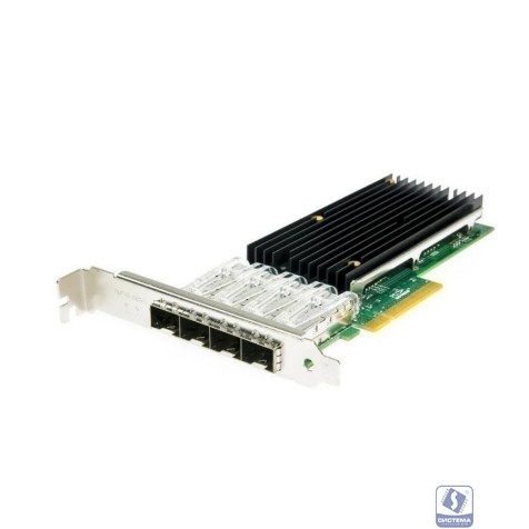 Lr-Link LREC9804BF-4SFP+ Сетевая карта/ PCIe x8 10G Quad Port Fiber Server Network Card 