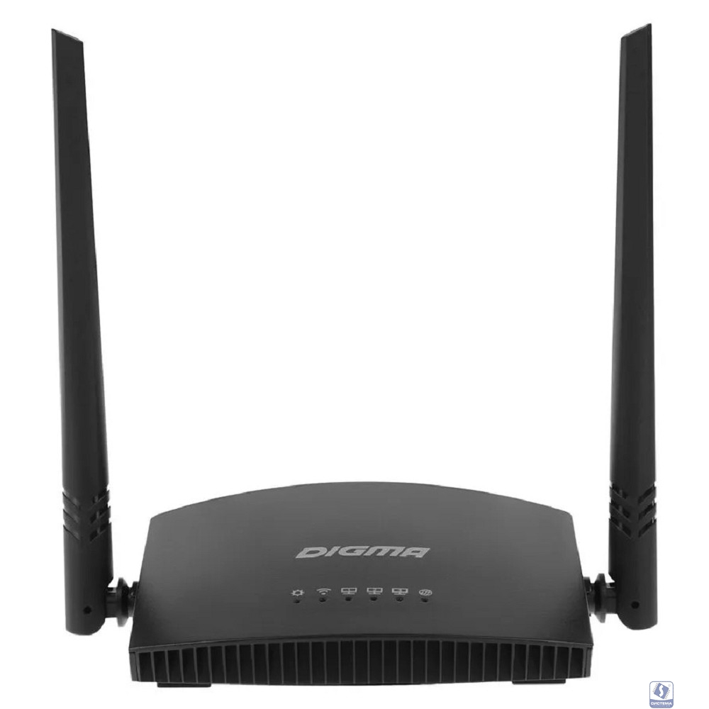 Digma DWR-N301 Router wireless N300 10/100BASE-TX black (kit:1pcs)