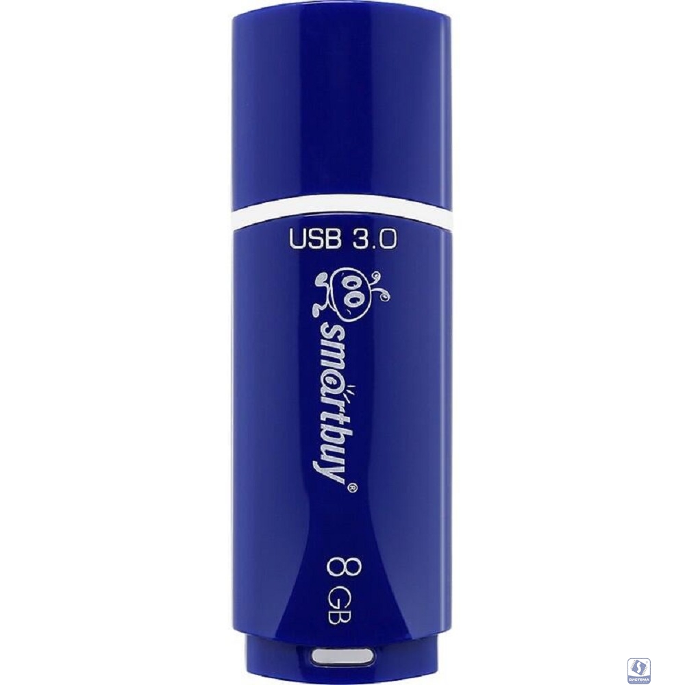 Smartbuy USB Drive 8GB Crown Blue (SB8GBCRW-Bl) 