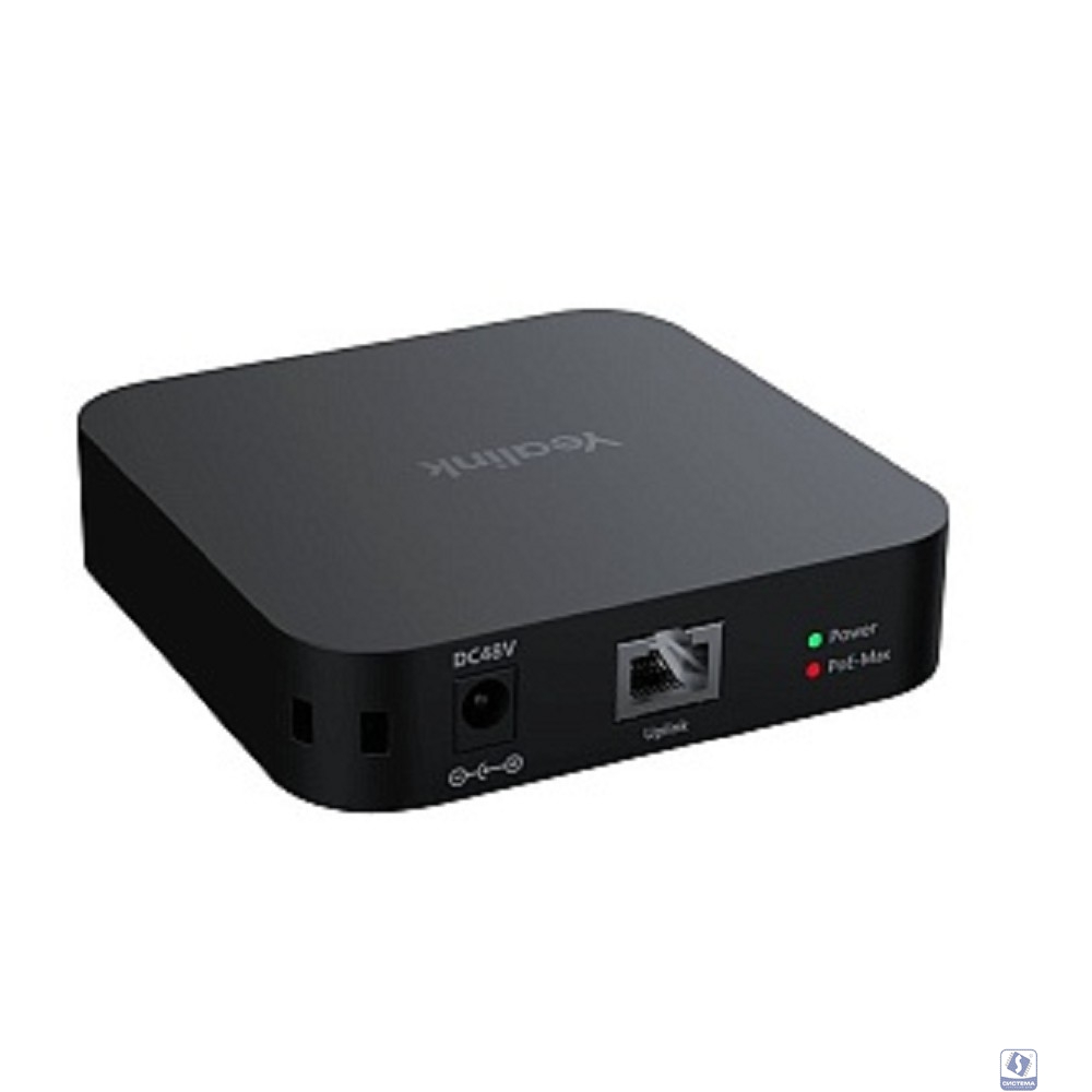 Коммутатор/ Yealink [RCH40 E2] PoE switch 4x 10/100/1000Mb 90Вт  / 2-year AMS [1303166]