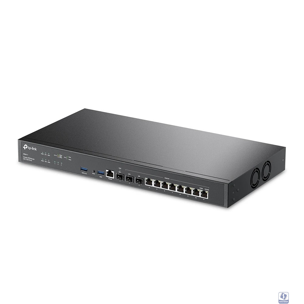 TP-Link ER8411 VPN-маршрутизатор Omada с портами 10 Гбит/с
