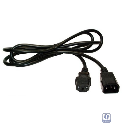 Шнур питания Lanmaster LAN-PP13/14-1.8-BK (упак.:1шт) 1м черный