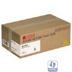 Принт-картридж IM C300 жёлтый для Ricoh IMC300/400 (10300стр. по ISO/IEC 19798) (842385)