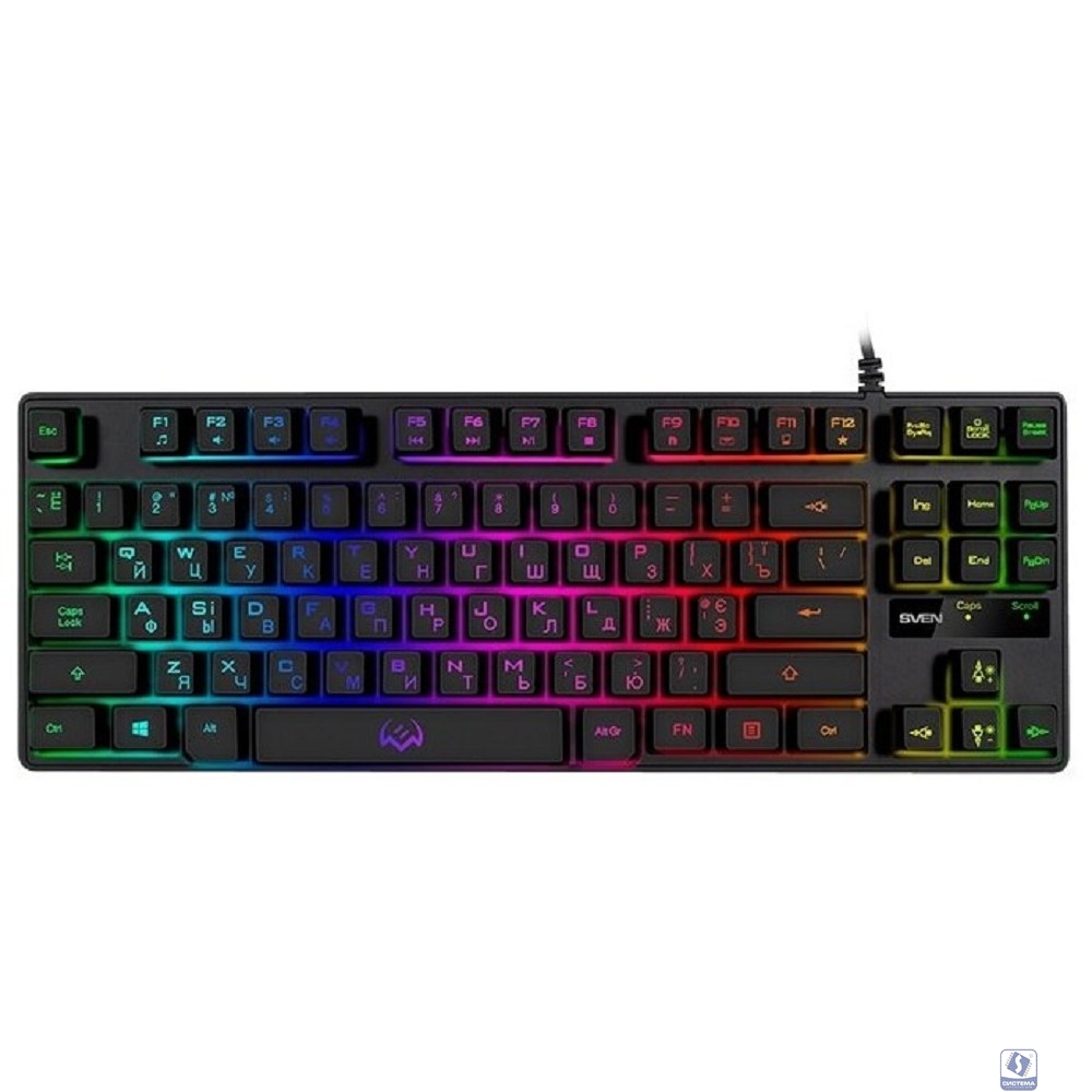 Игровая клавиатура Sven KB-G7400 (87кл., 12 Fn функций, подсветка)