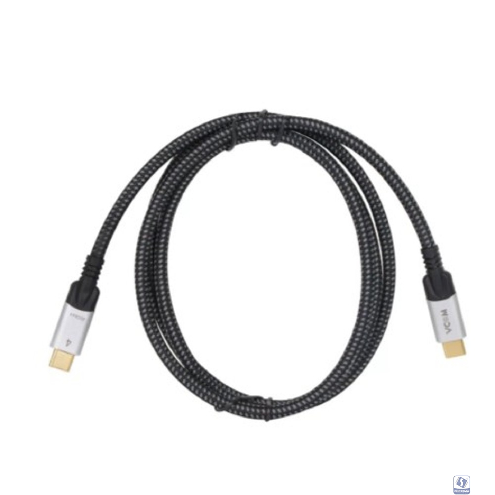 VCOM <CU560-1.2M> Кабель USB4 TypeC(M)--TypeC(M), 5K@60Hz, 40GBps, PD 240W, 5A, VCOM, 1.2м <CU560-1.2M>
