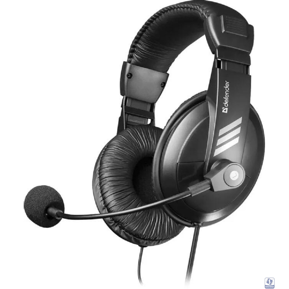 Defender Gryphon 750U USB, черный, 1.8м кабель [63752]