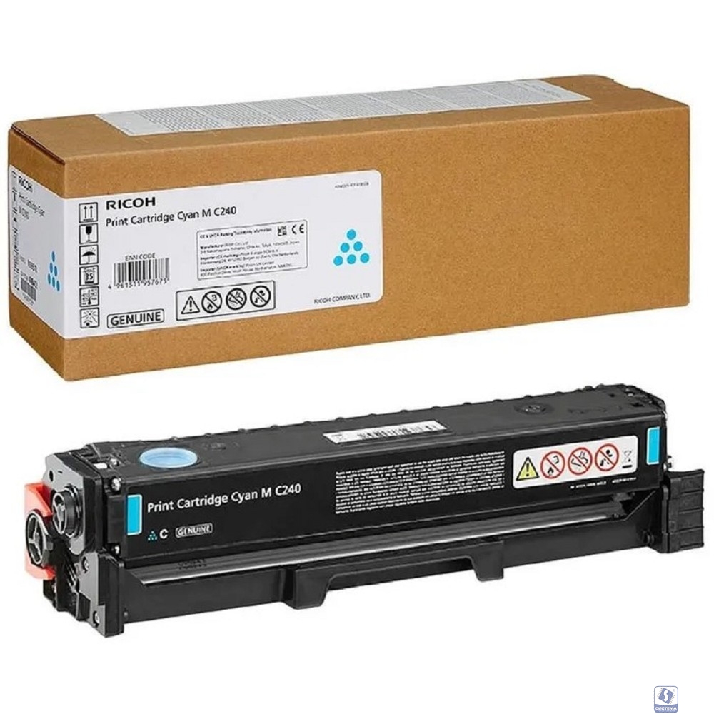 Ricoh Тонер-картридж Ricoh M C240 (cyan) (4,5K) (old 408452 –> 434074)