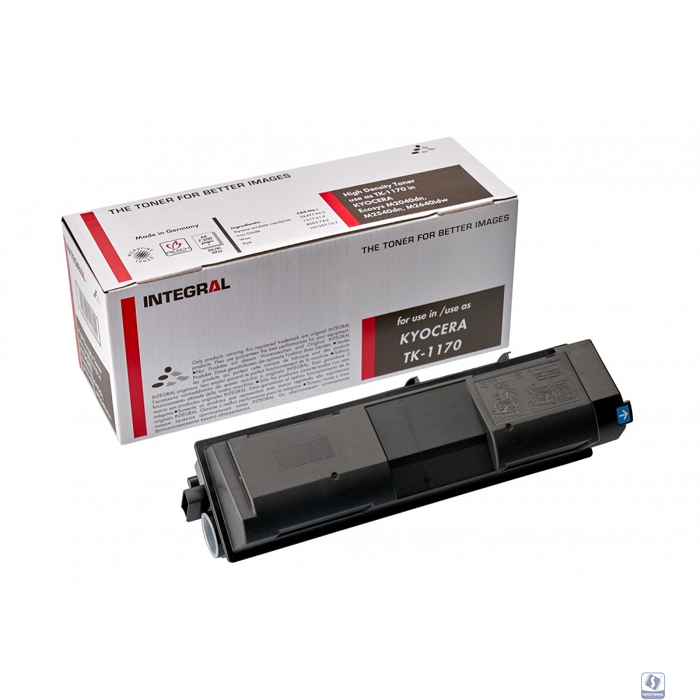 Тонер-картридж Integral(Германия) TK-1170X для Kyocera повышенной емкости 12000 страниц
