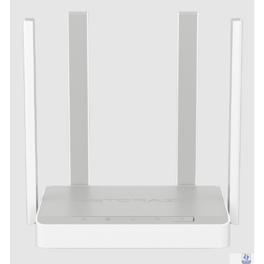 Netcraze Speedster (NC-3013) Гигабитный интернет-центр с Mesh Wi-Fi 5 AC1200, 4-портовым Smart-коммутатором и переключателем режима роутер/ретранслятор