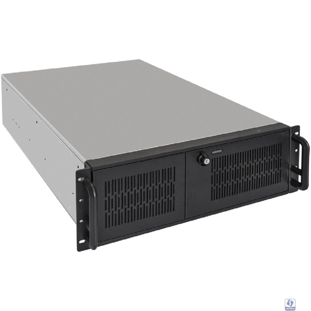 Exegate EX300102RUS Серверный корпус ExeGate Pro 4U650-010/4U4139L <RM 19", высота 4U, глубина 650, БП 1100PAS, USB>