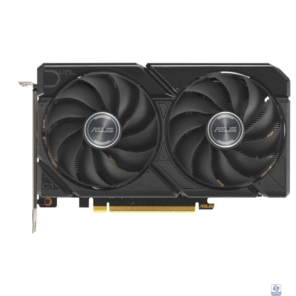 Видеокарта ASUS AMD Radeon RX9060 8Gb DDR6 128 bit 3*DP/HDMI 2FAN (DUAL-RX9060-8G) RTL