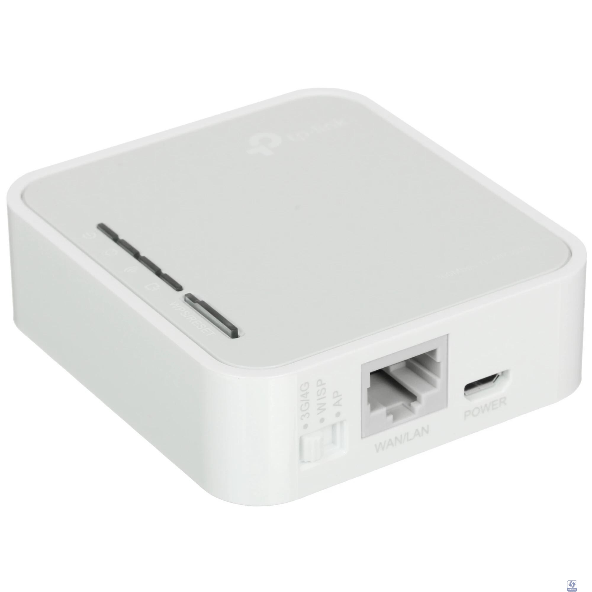 TP-Link TL-MR3020 N300 Портативный беспроводной маршрутизатор с USB-портом и поддержкой 3G/4G USB-модемов