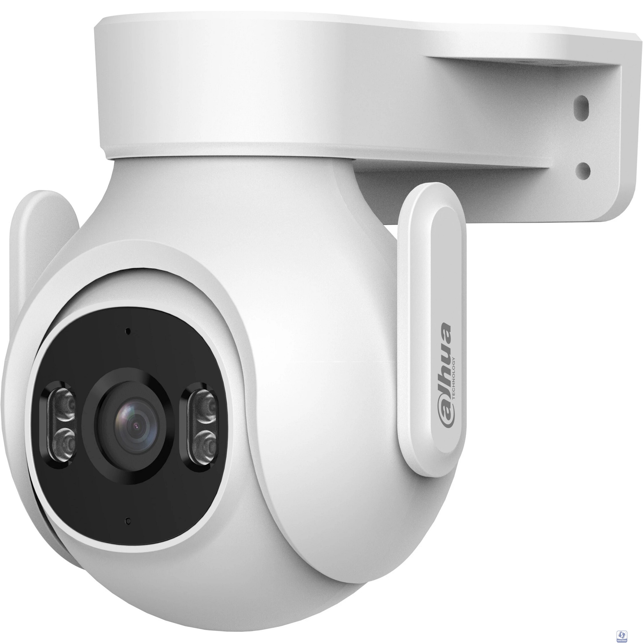 DAHUA DH-IPC-P5BP-PV-0360B Мини-PT IP-видеокамера с Wi-Fi 5Мп; 1/2.7” CMOS; 3.6мм видеоаналитика: SMD 3.0 ИК 30м, Led 30м; встроенные микрофон+динамик IP65