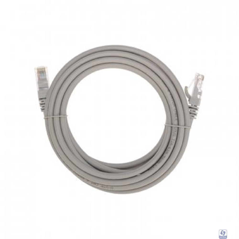Rexant (02-0290-3) Патч-корд U/UTP, CAT 6, RJ45-RJ45, 26AWG, LSZH, серый, 3м