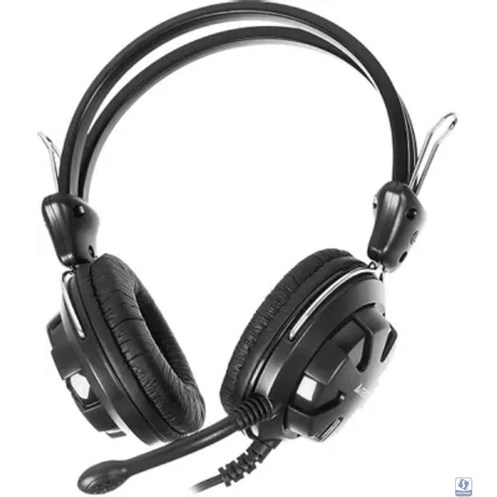 A4Tech HS-28 черный 1.8м мониторы оголовье (HS-28 (BLACK)) [567947]