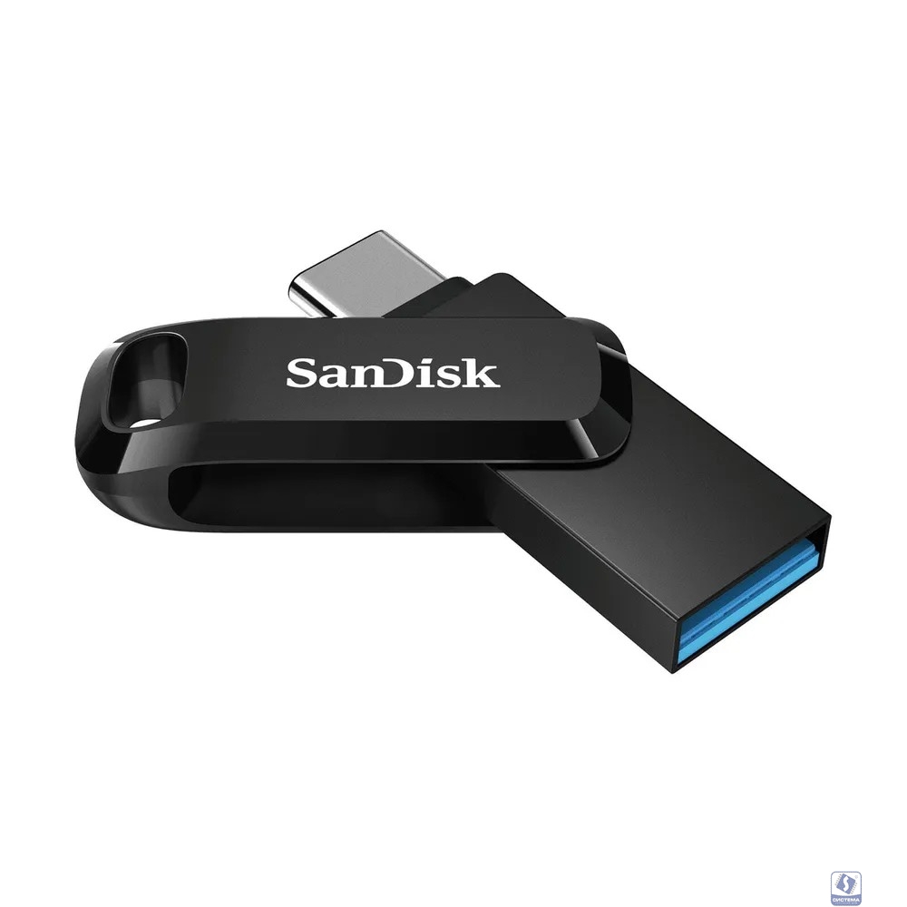 SanDisk USB Drive 512GB Ultra Dual Drive Go, USB 3.1 - USB Type-C Black (SDDDC3-512G-G46)