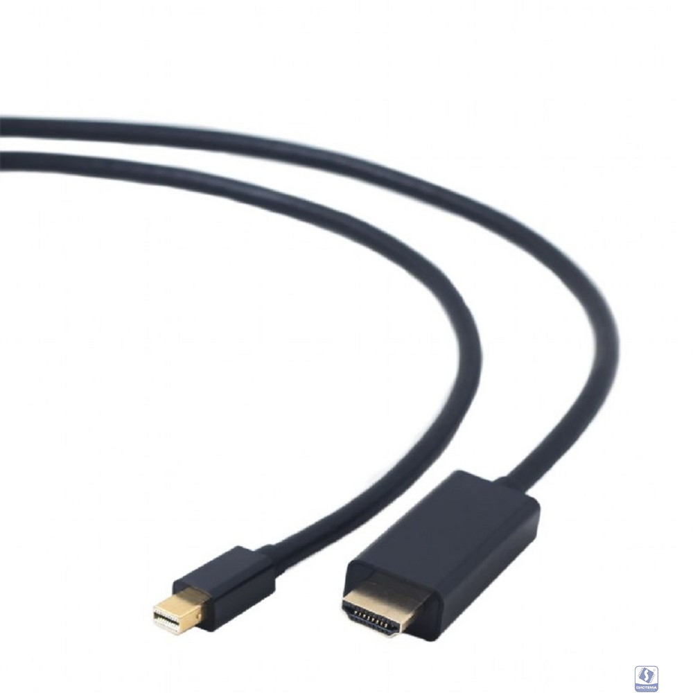 Bion Кабель mini DisplayPort - HDMI, 20M/19M, экран, 1.8 м, черный [BXP-CC-mDP-HDMI-018]