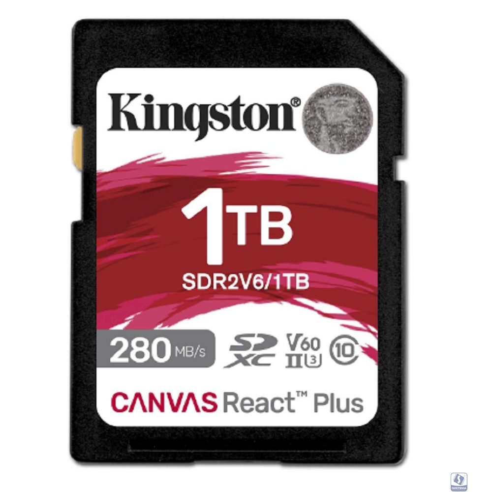 SecureDigital 1TB Kingston SDR2V6/1TB Canvas React Plus w/o adapter