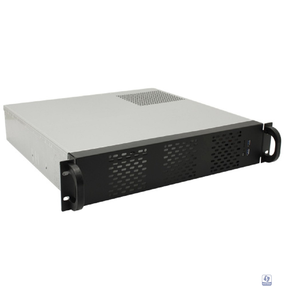 Procase 2U420-04 (Корпус 2U Rack server case, черный, без блока питания(PS/2), глубина 420мм, MB 9.6"x9.6" 4 HDD)