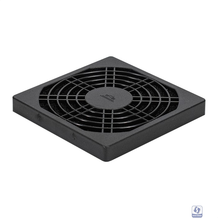 Exegate EX295254RUS Решетка для вентилятора с фильтром 80х80 ExeGate EG-080PSFB (80x80 мм, пластиковая, квадратная, с пылевым фильтром, черная)