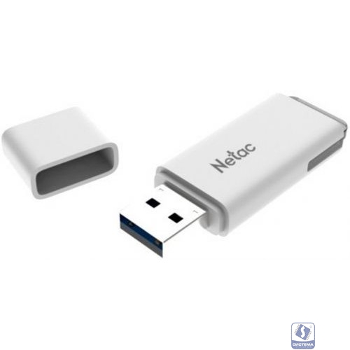 Netac USB Drive 128GB U185 USB2.0, with LED indicator [NT03U185N-128G-20WH]