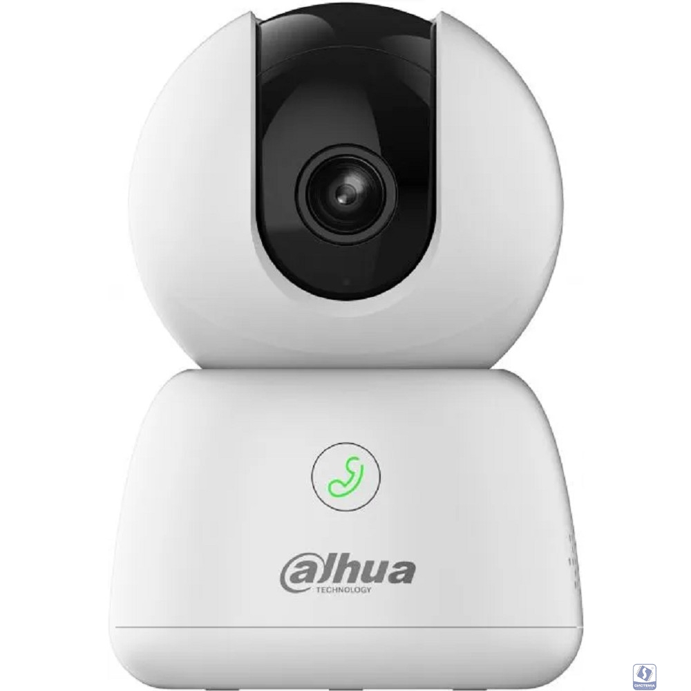 DAHUA DH-IPC-H5BP-0360B Мини-PT IP-видеокамера с Wi-Fi 2.4ГГц, 5Мп, 1/3” CMOS, объектив 3.6мм, обнаружение людей, ИК 10м, микрофон, динамик