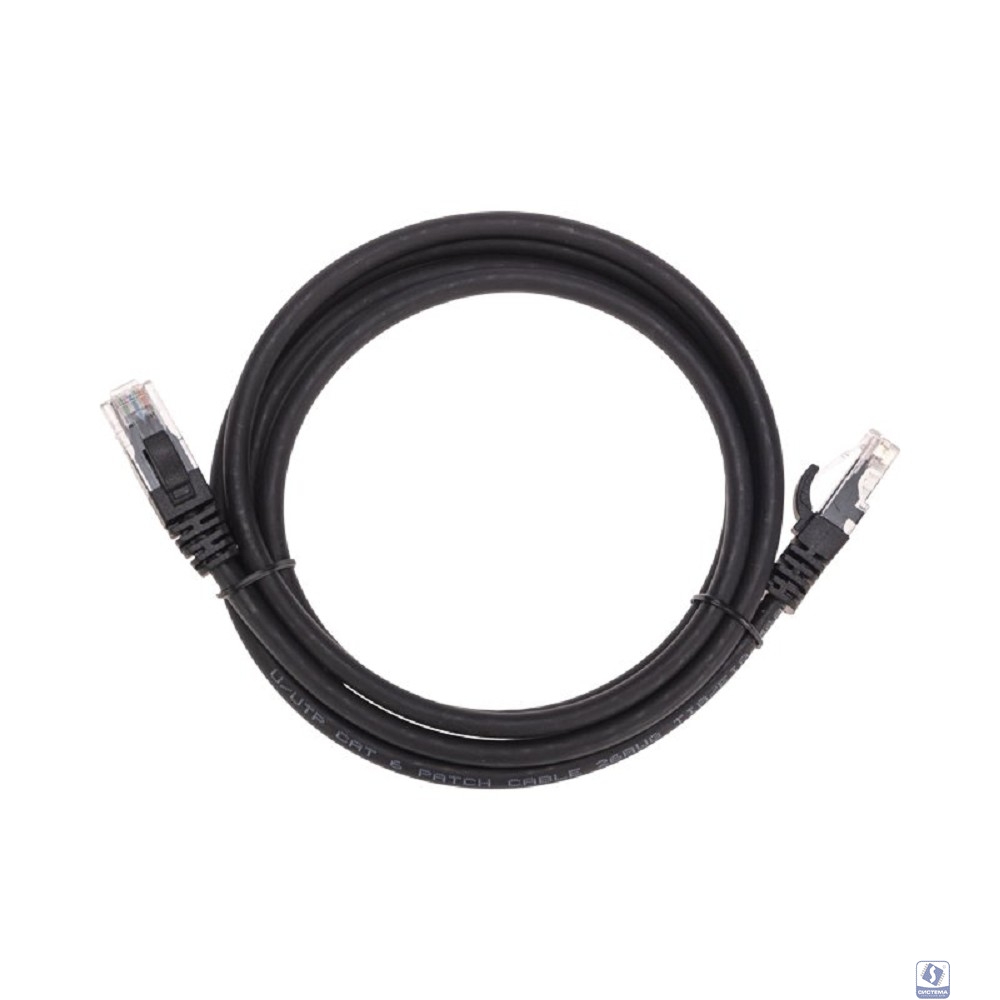 Rexant (02-0292-105) Патч-корд U/UTP, CAT 6, RJ45-RJ45, 26AWG, LSZH, черный, 1,5м