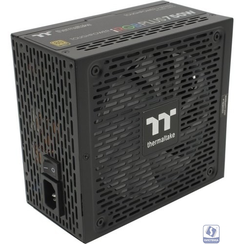 Блок питания Thermaltake ATX 750W Toughpower iRGB Plus 80+ gold (24+4+4pin) APFC 140mm fan color LED 9xSATA Cab Manag RTL [PS-TPI-0750F3FDGE-1]