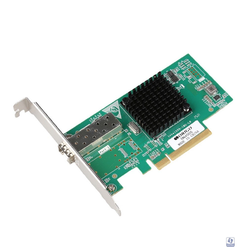 ORIGO ON400S/A1A Сетевой адаптер PCI-E x8, 1x10G SFP+ 