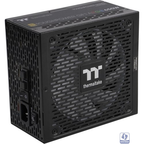 Thermaltake ATX 650W Toughpower GF1 ARGB 80+ gold (24+4+4pin) APFC 140mm fan color LED 9xSATA Cab Manag RTL