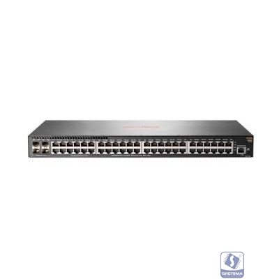 HP JL254A Коммутатор 2930F 48G 4SFP+ Swch (48x10/100/1000 RJ-45, 4x1/10G SFP+, L3 lite, 19\") 