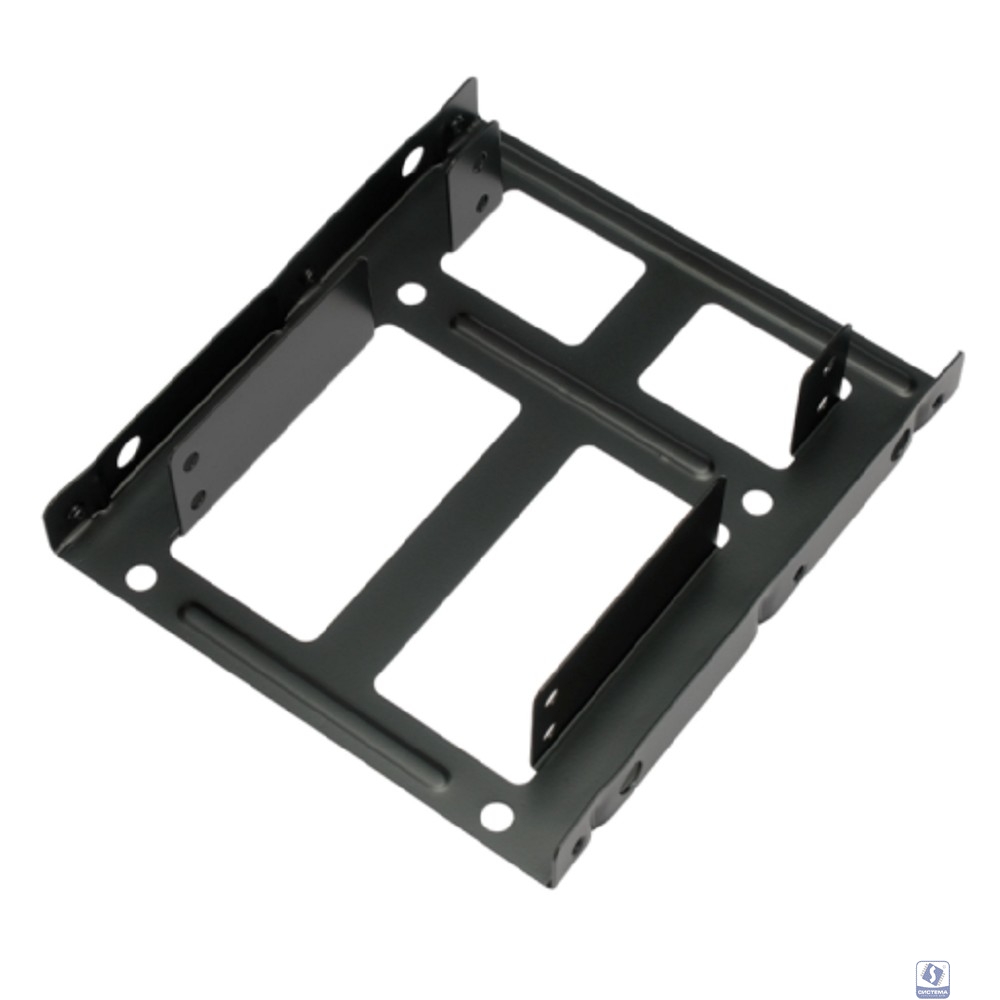 Салазки для установки HDD/SSD 2.5'' в отсек 3.5" Gembird, металл, пакет (MF-22535M)