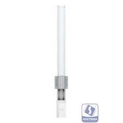 UBIQUITI AMO-2G10 Антенна внешняя всенаправленная MIMO 2x2, 10 дБ, 2,35-2,55 ГГц, 360°x12°, 2* RP-SMA (волны вертикальные/горизонтальные)