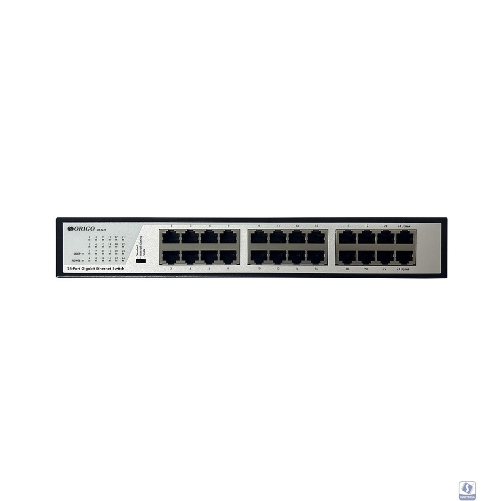 ORIGO OS2224/A1A Неуправляемый коммутатор 24x1000Base-T, корпус металл