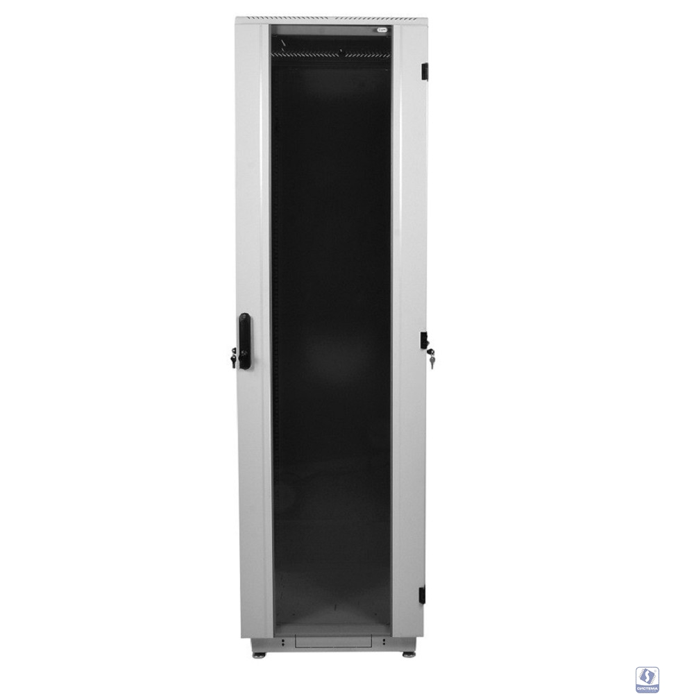 ЦМО Шкаф телекоммуникационный напольный 48U (600 x 800) дверь стекло, ШТК-М-48.6.8-1ААА
