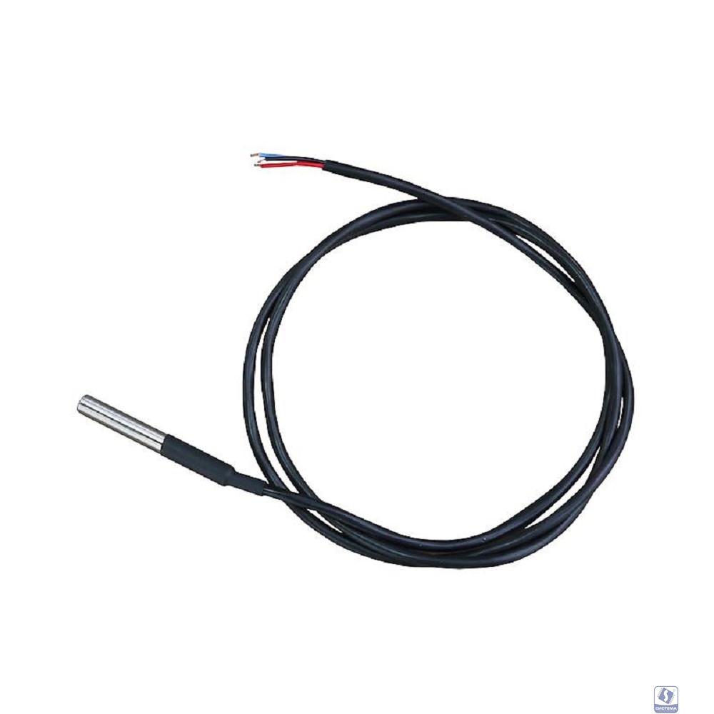 Сайбер Электро Датчик температуры ДТСК-1 для РСК-ПМКАРД (DS18B20); длина 1 м. ~0.022 кг