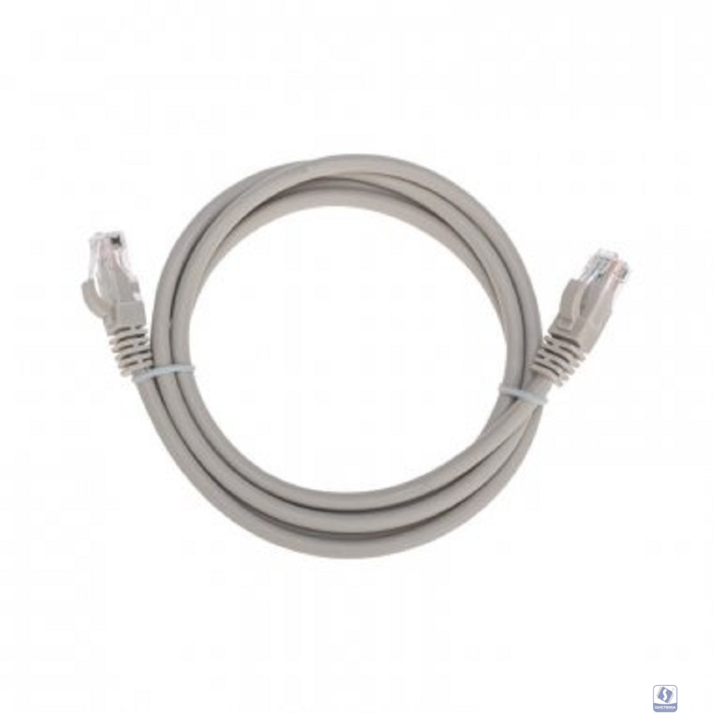Rexant (02-0290-105) Патч-корд U/UTP, CAT 6, RJ45-RJ45, 26AWG, LSZH, серый, 1,5м