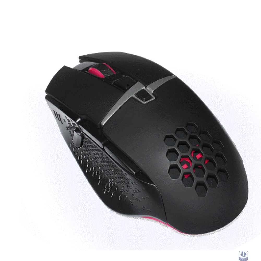 Exegate EX289490RUS Мышь ExeGate Gaming Standard Laser GML-14 (USB, лазерная, 1000/1200/3000/4000dpi, 8 кнопок и колесо прокрутки, длина кабеля 1,5м, черная, Color box)