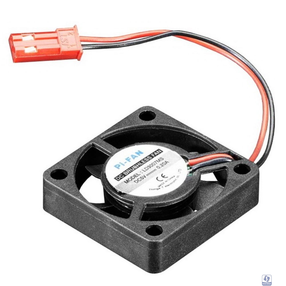Вентилятор ACD RA003 3010 Fan (30*30*10mm) w/ Screw and Nut for Raspberry Pi 3 B/B+ (RASP1742)
