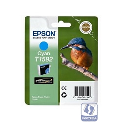 EPSON C13T15924010 EPSON T1592 для Stylus Photo R2000 (cyan) (cons ink)
