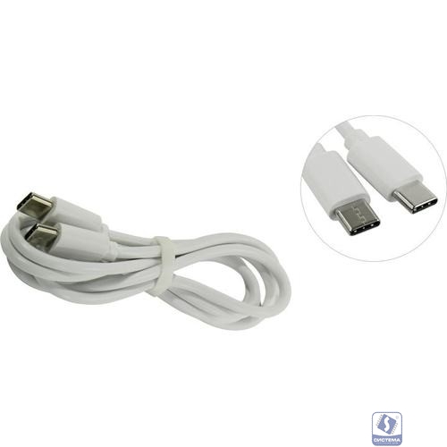 ORIENT UC-610W, Кабель USB 2.0 Type-C, Cm -> Cm, 1.0 м, белый (31076)