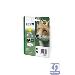 EPSON C13T12844011 / C13T12844010/4012  T1284 Картридж желтый, Y (cons ink)