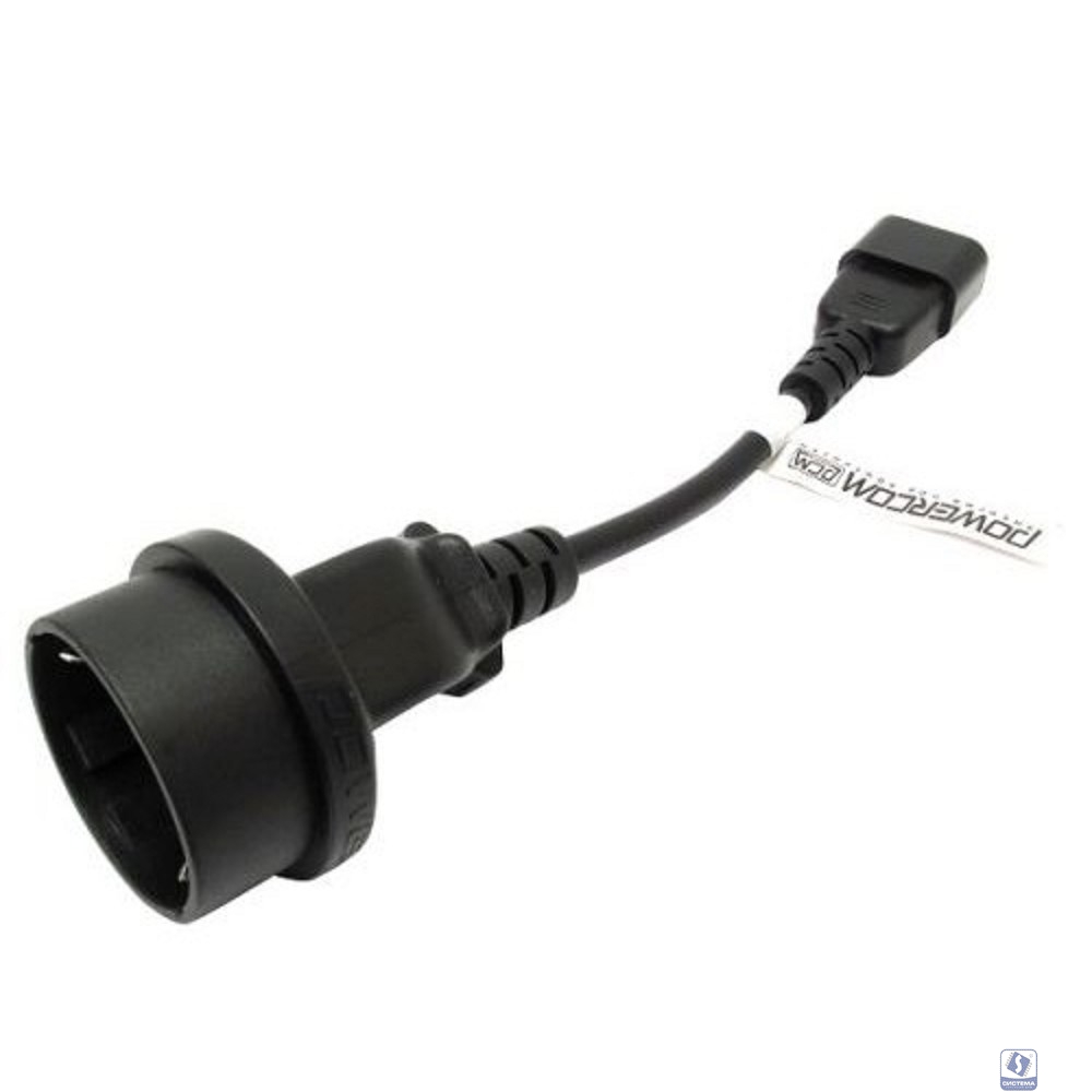 Powercom SCUT IEC-320 C14 to Socket Type-F 250V 10A  