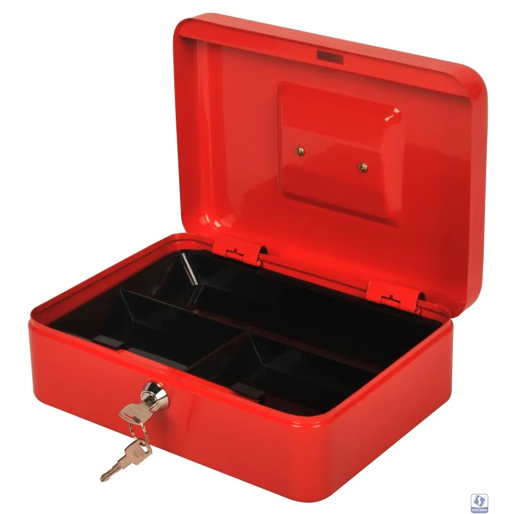 Ящик для денег Cactus CS-CB-003RD 90x250x180 красный