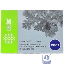 CACTUS MD910 Картридж ленточный CS-MD910 черный для Citizen MD-910