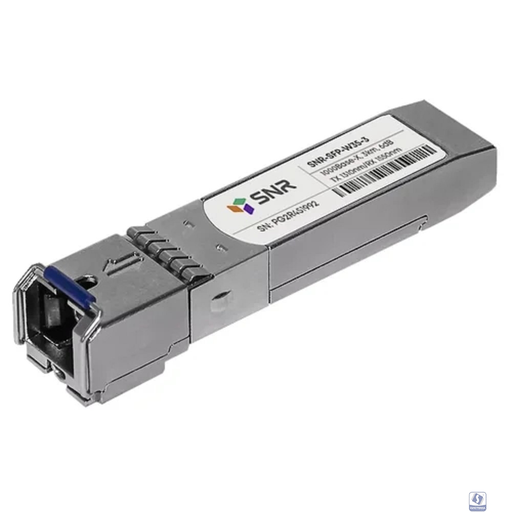 SNR SNR-SFP-W35-3-I Модуль SFP WDM, дальность до 3км (6dB), 1310нм, индустриальный