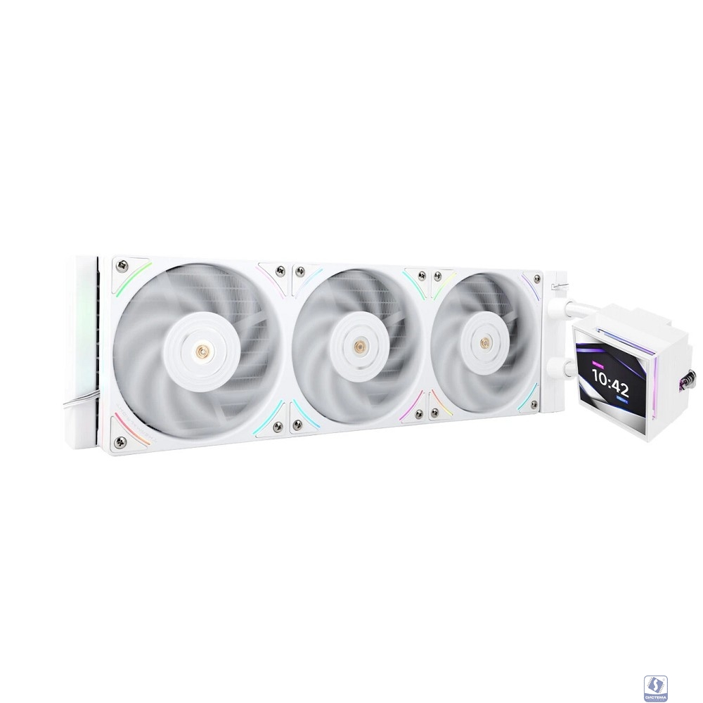 Thermalright Система водяного охлаждения Hyper Vision 360 UB ARGB White / 3x120mm ARGB PWM Fans / TRHV360UBAW