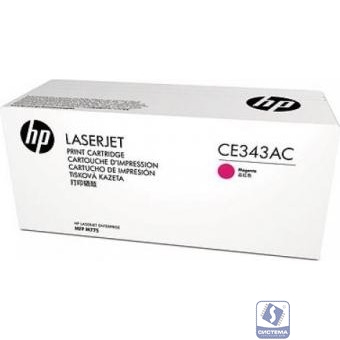 HP Картридж CE343AC 651A лазерный пурпурный (16000 стр) (белая корпоративная коробка)